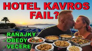 GRÉCKO KRÉTA 2025 časť 2. DOVOLENKA HOTEL KAVROS SKLAMANIE JEDLO RAŃAJKY OBED VEČERA NA TROJKU