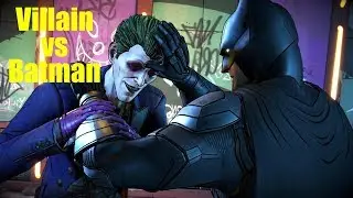 BATMAN Fighting VILLAIN JOKER - The Enemy Within Episode 5 Same Stitch GameModed