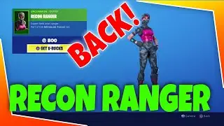 Fortnite Shop Item Right Now Today | RECON RANGER IS BACK! | Fortnite Item Shop