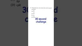SAT Prep Algebra Lesson 3-1 Some beginning Math facts Q15 #maths #mathematics #satexam #satmath