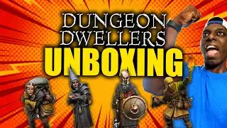 Unboxing Dungeon Dwellers by Reaper Minis