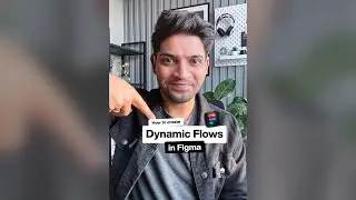 How to create dynamic flow in Figma! #shorts