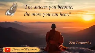 Zen quotes of enlightenment... Zen wisdom | Quotes of Motivation