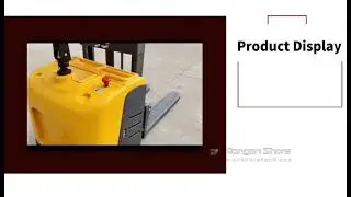 Factory directly supplier, reduce your costs, short lead times: Stand-drive electric stacker