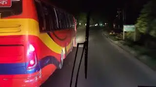 EXTREMELY AGGRESSIVE BUS DRIVING | Thrilling bus race | Dhaka-Chattogram Highway | UNIQUE