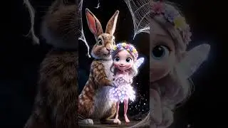 Rabbit Saves Tiny Fairy 🐰✨ | Heartwarming 3D Animated Rescue Story