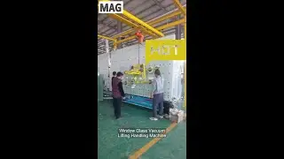Window Glass Vacuum Lifting Handling Machine #glass #lifting #window