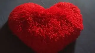 Red Heart Pillow &hearts;️