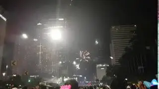 Jakarta Fireworks display