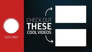 New Best Animated Endscreen For YouTube Videos 2020 || After Effect Animated | Creator Stock