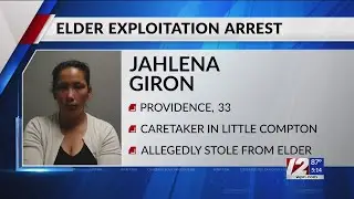 Police: Caregiver exploited elderly Little Compton woman