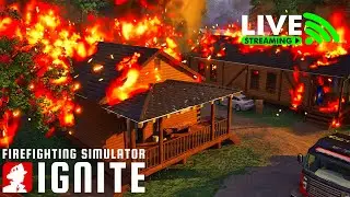 LIVE: Firefighting Simulator: IGNITE 🧯🔥First Shfit of the New Year🔥🧯