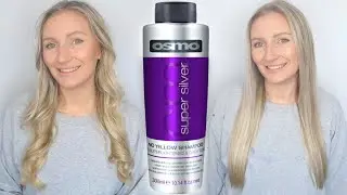 OSMO SUPER SILVER NO YELLOW SHAMPOO REVIEW | AFFORDABLE PURPLE SHAMPOO