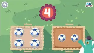 Learning groups of 4 - Count groups of 4 - Numbers counting - Counting numbers for children and kids