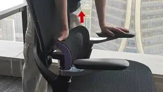 How to use the Adaptive Lumbar Support of Chirvana Ergonomic Chair Model Zen