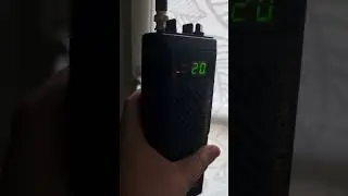 Radio CB intek handycom 50s ascolto qso sul canale 20 CB (banda cittadina) AM #cb #radioascolto #cq
