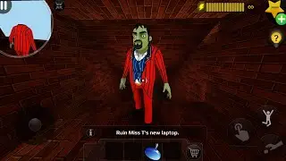Scary Stranger 3D Enter In Miss T House - Mod Menu Scary Teacher 3D Update Game Android
