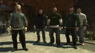 GTA IV Irish gang police shootout quotes
