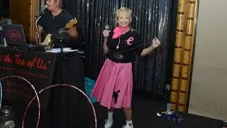 Colleen at the Sock Hop
