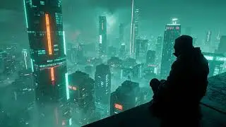 Alone on the Roof with Rain | Blade Runner Vibes