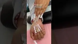 #nails #nailsofig #coquetteaesthetic #nailart #u&ntilde;asacrilicas