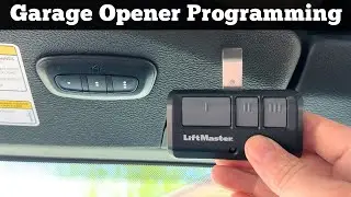 2020 - 2024 JEEP GLADIATOR Garage Door Opener Programming - How To Program Visor Door Opener