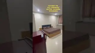 available for rent 1rk Full furnished room sector -104, noida rent contact:-9990580333
