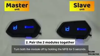 MOTO A1 Plus Intercom Set Up Tutorial