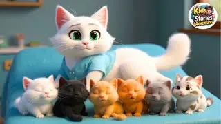 🙀PREGNANT KITTY🤰NEWBORN KITTENS!🍼| English Stories for Kids & Fairy Tales 📖