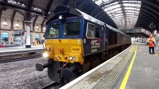 Freight Trains At York | Tesco Train | Drax Train | Container Train | 03/01/23 | 3 Trains |