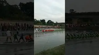 Nao Khel Or Traditional Boat Race Of Assam #AwesomeAssam  #NaoKhel   #RuralSports  #BoatRace