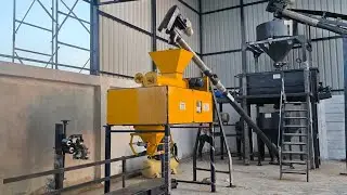 Tile adhesive mfg plant. Dry mortar mfg plant (Automatic)