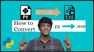 How to convert Python .py file to .exe file inn 4 minute | .py to .exe easy way!! | Python Tutorial