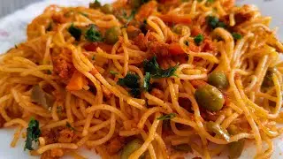 The Best Veggie Spaghetti You’ll Ever Make | Easy, Saucy & Delicious!