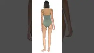 Kenneth Cole Solid Attitude Bandeau One Piece Swimsuit | SwimOutlet.com