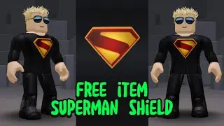 Cara Mendapatkan ITEM GRATIS SUPERMAN LOGO SHIELD di ROBLOX 😍😍