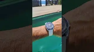 Clean White Rubber WIS Watch Strap ☀️