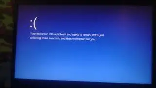 Slug gets eastern by water drop has BSOD