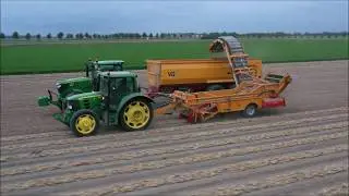 Uien laden / John Deere 6330 / september 2019
