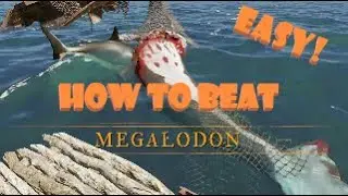 How To Beat The Megalodon Easy Stranded Deep PS4 Xbox (Before Update)