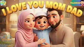 I Love You Mom Dad ❤️ | New Islamic Nasheed For Kids | Allah Gave us a Special Gift 🎁 | 3D Cartoon