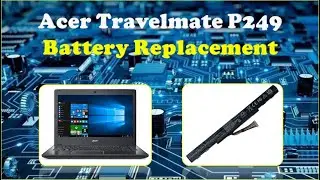 Acer Travelmate P249 battery replacement