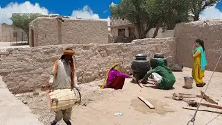 Amazing Tribal Traditional Village Life In Pakistan | Primitive Life | Cooking Food For 200 People