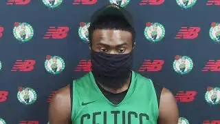 Jaylen Brown Loves His Friendship With Tacko Fall, Enes Kanter