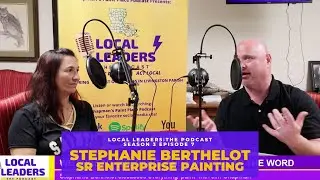 Perfecting the ART of House Painting! Local Leaders:The Podcast talks With SR Enterprise