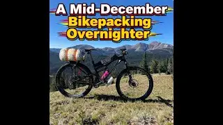 A December bikepacking trip