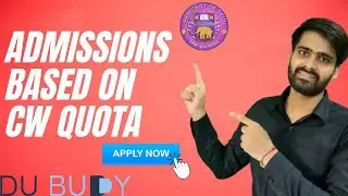 Delhi University (DU) admission 2022 Official update.