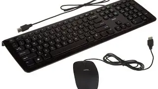AmazonBasics USB keyboard & mouse review