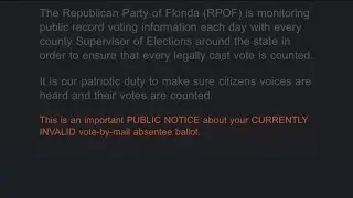 Some voters receiving emails that claim ballots are invalid