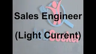 Sales Engineer Light Current #job #video #tiktok #instagram #youtube #jobs #vacances #engineering